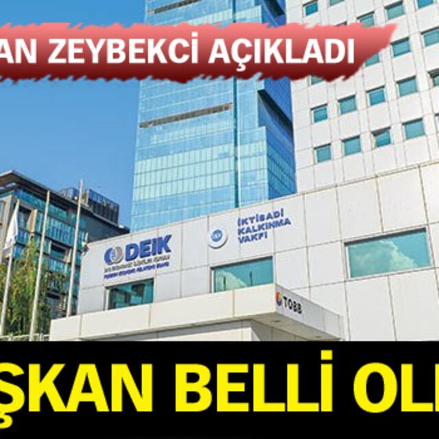 Başkan belli oldu!