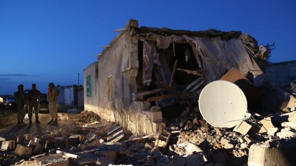 Şanlıurfa'ya havan mermisi düştü