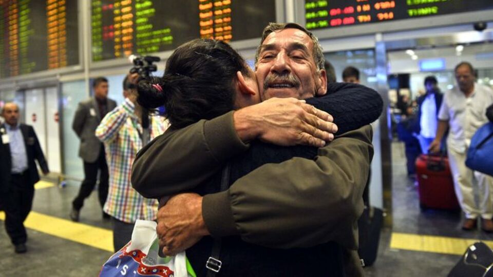 "Libya'daki işçilerimiz yuvalarına kavuştu"