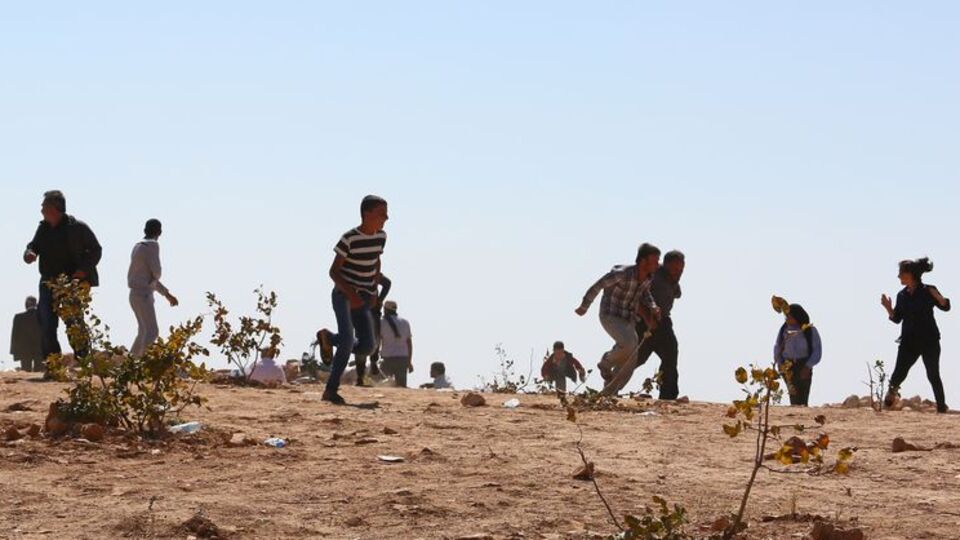 Sınırda büyük panik!