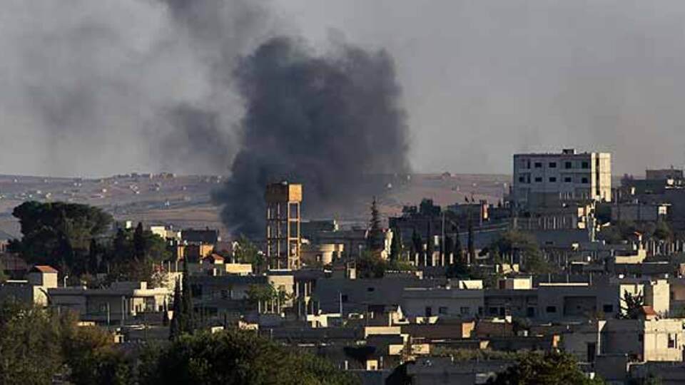 Kobani'de şehir savaşı hazırlığı