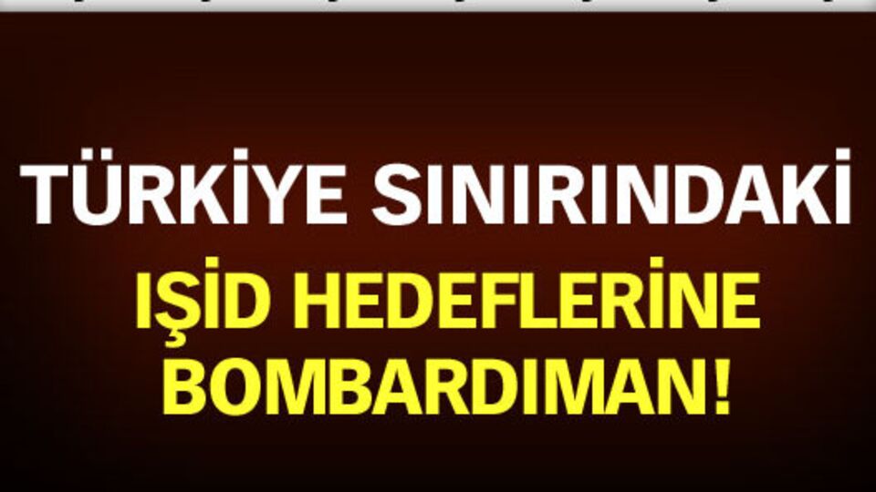 Türkiye sınırında bomba yağdı!