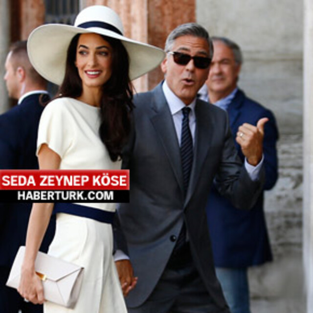 Yeni stil ikonu Amal Alamuddin