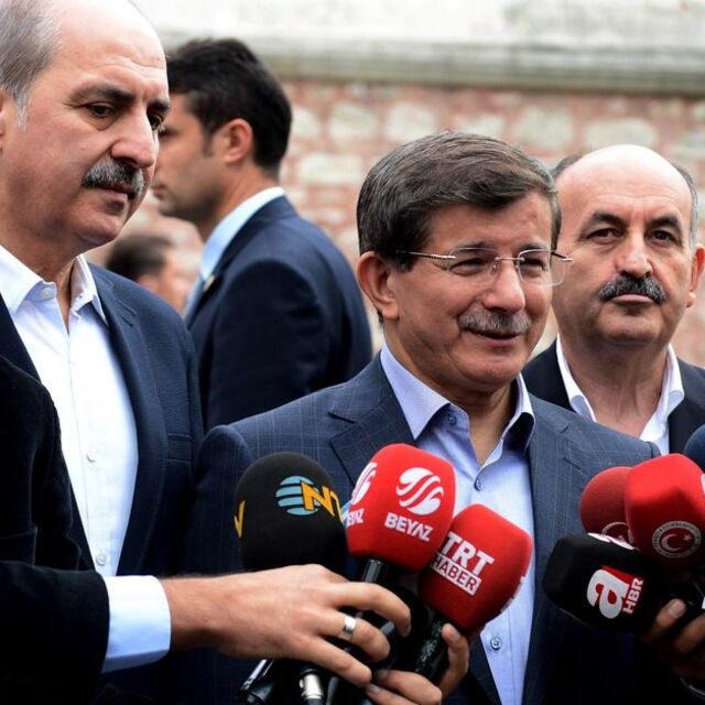 Davutoğlu, Erdoğan ve Gül ile bayramlaştı