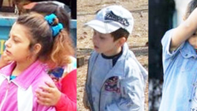 Bu çocukların hepsi aynı yere bakıyor!