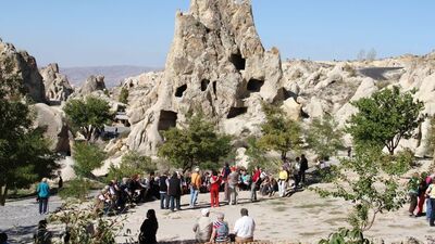 Kapadokya turist akınına uğradı!