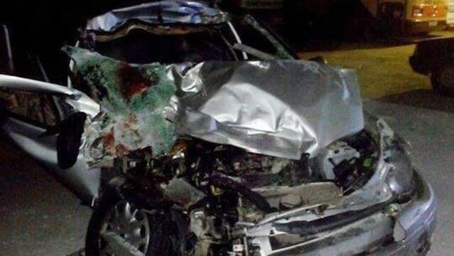 Nevşehir'de otomobil kamyona çarptı