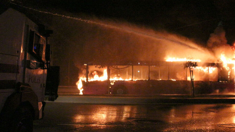 İstanbul'da olaylı gece