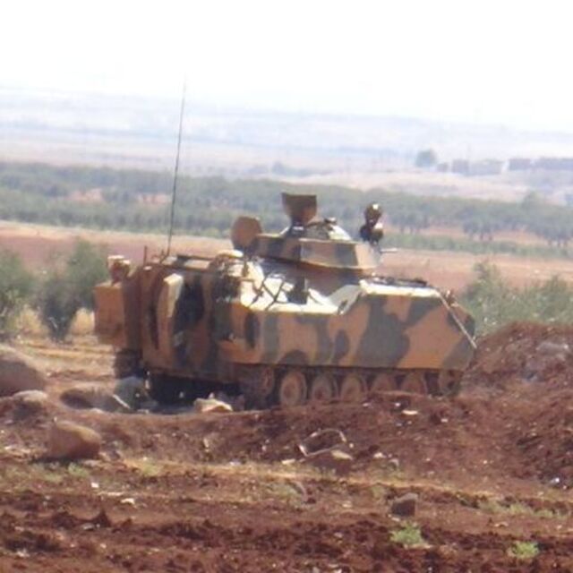 Kilis sınırında obüsler yerleştirildi