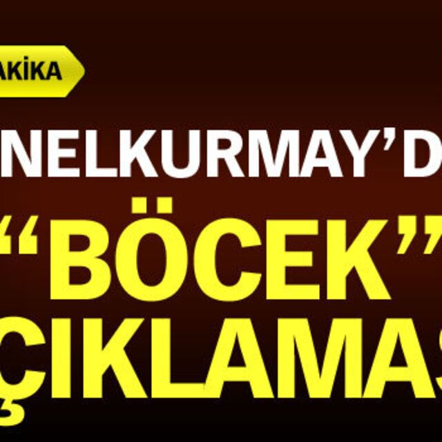 Genelkurmay'da 'böcek' iddiası!