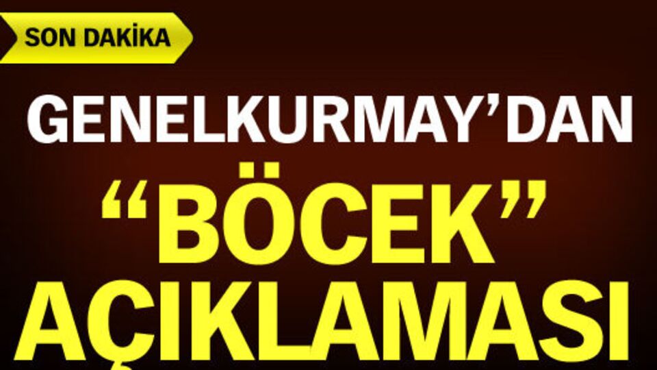 Genelkurmay'da 'böcek' iddiası!