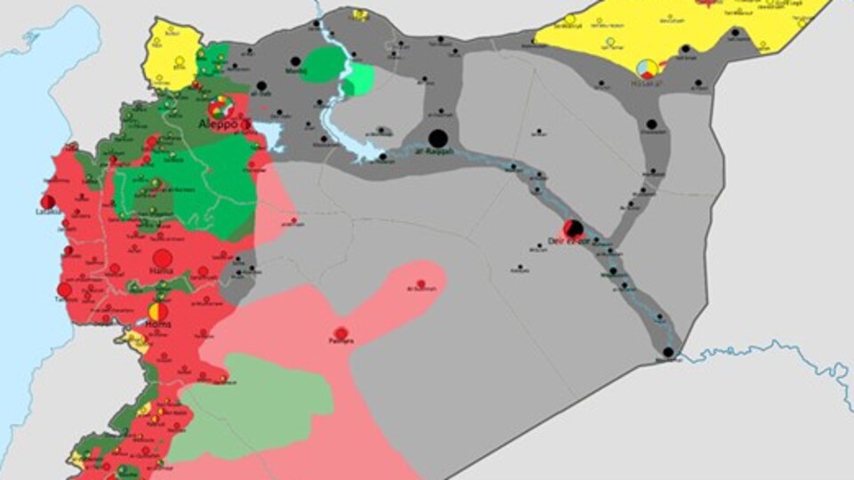 Suriye haritası yeniden çizildi!