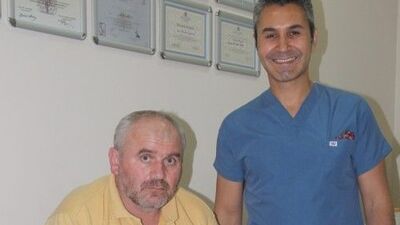 Deri nakliyle sağlığına kavuştu