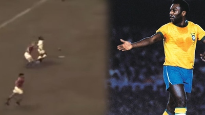 Pele'nin kayıtlara geçmeyen golü!