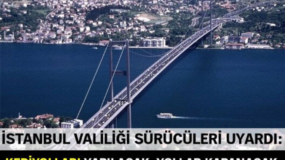 Sürücülere uyarı: 'Kediyolları' yapılacak