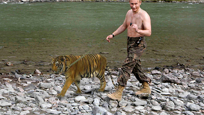 Putin'in kaplanı Çin'de