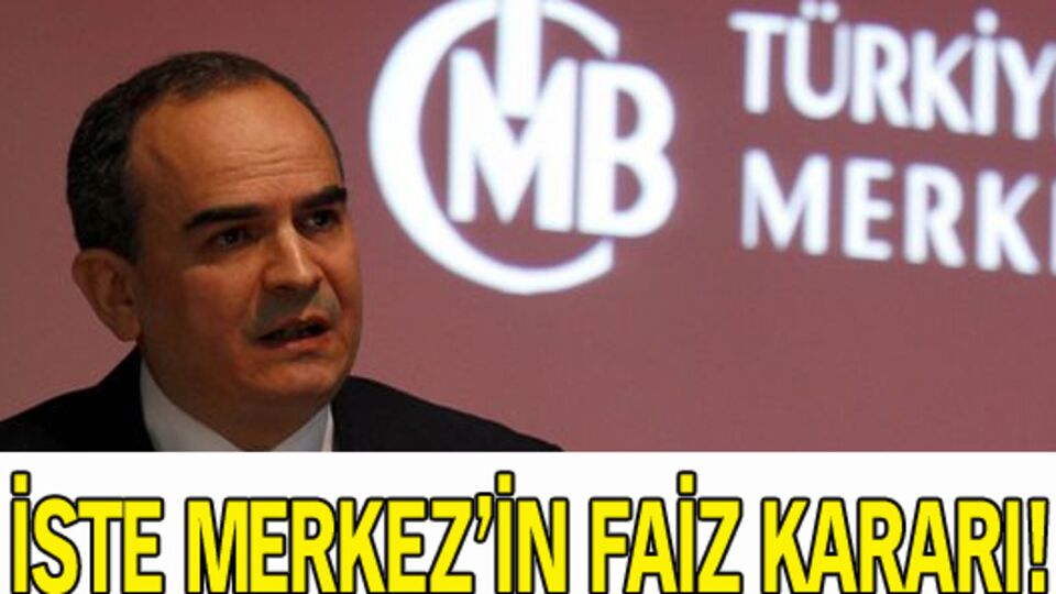 İşte Merkez'in faiz kararı!