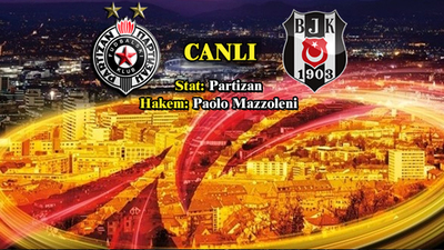 Partizan: 0 - Beşiktaş: 4