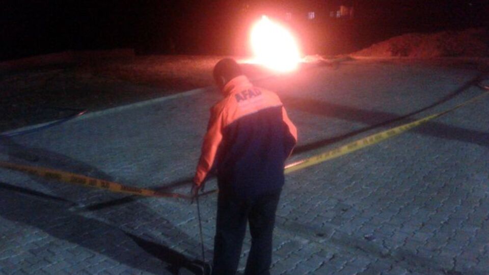 Van'da su ararken gaz buldular!