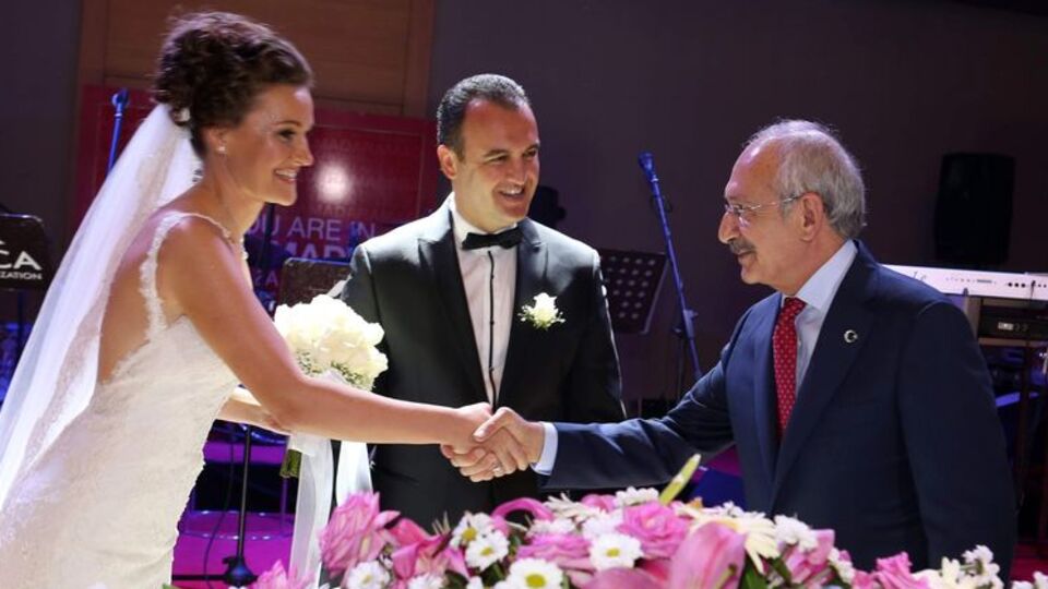 Kılıçdaroğlu nikah şahidi oldu