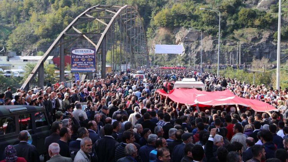 Konyalı şehit uzman çavuş Ramazan Gülle'yi onbinler uğurladı