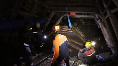 Ermenek'te madende göçük!