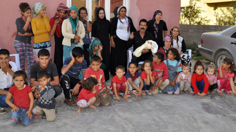 32 çocuklu Halit Tekin'in hedefi 50 çocuk!