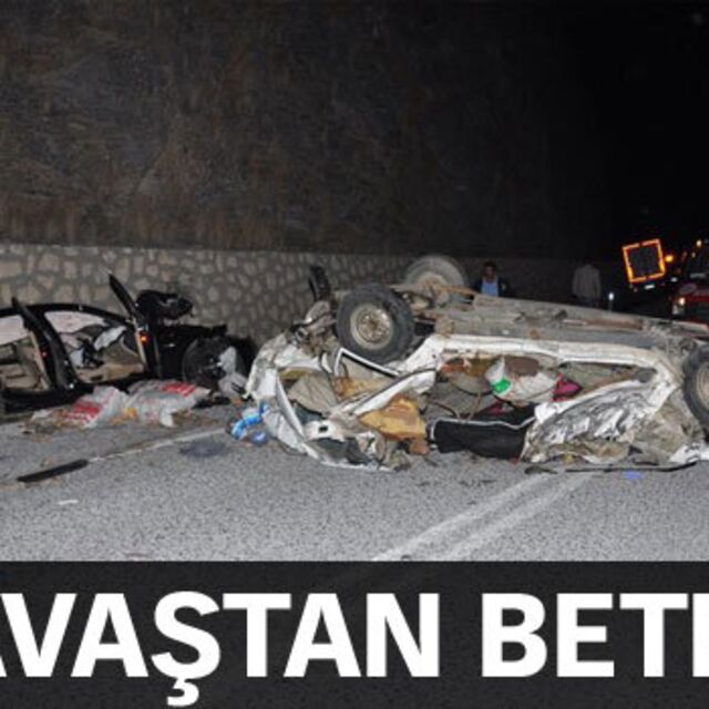 Trafik kazalarında ağır bilanço!