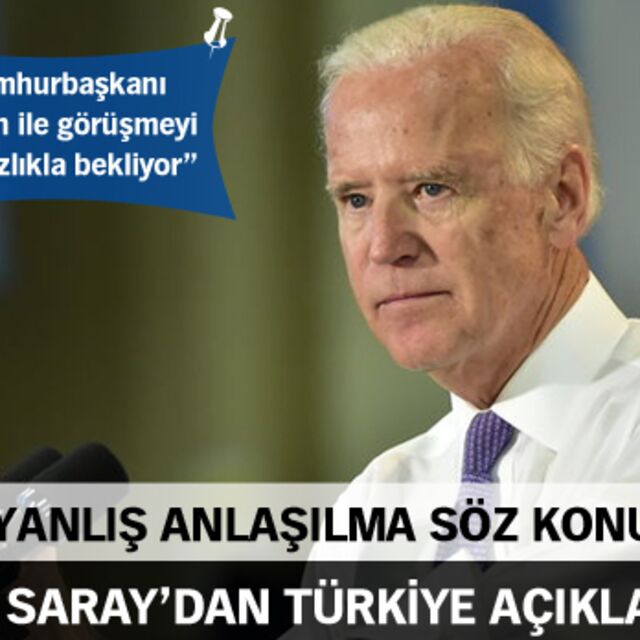 Beyaz Saray'dan Türkiye açıklaması