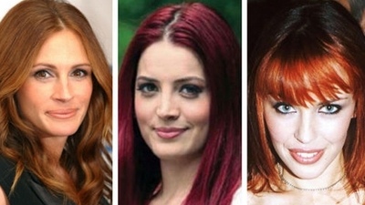 Kızıl saç modası...