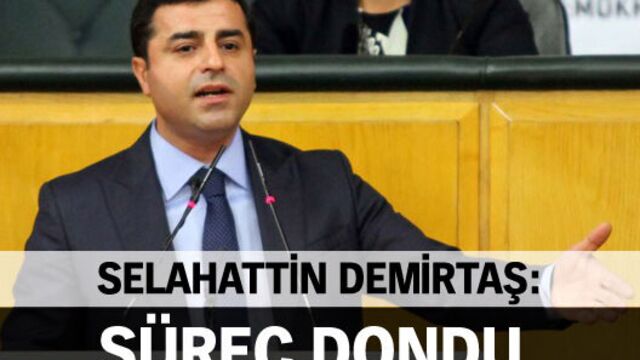 Selahattin Demirtaş: Süreç dondu