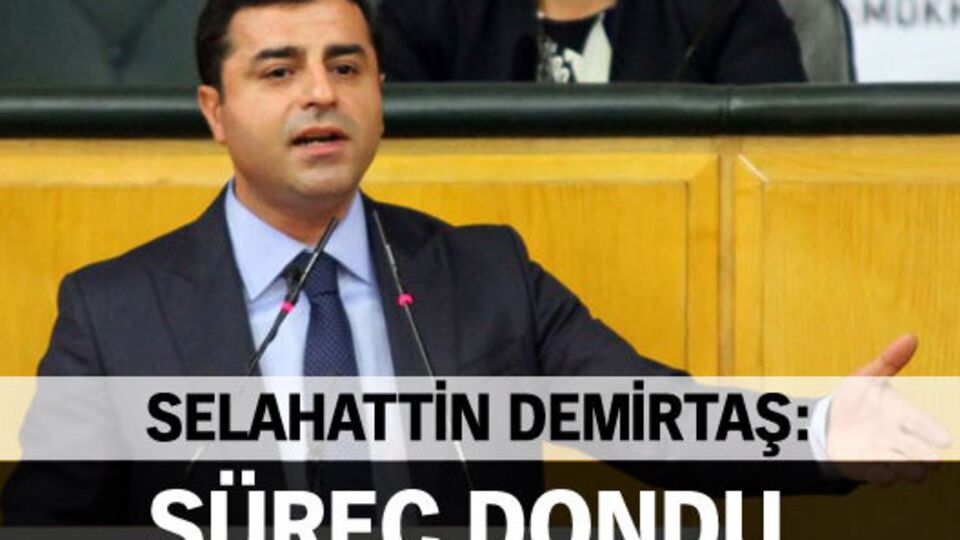 Selahattin Demirtaş: Süreç dondu