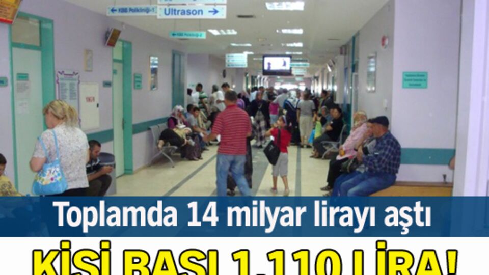 Kişi başı 1110 TL!