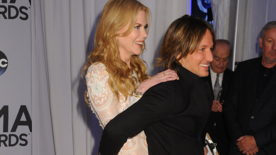 Keith Urban'ın ödül sevinci!
