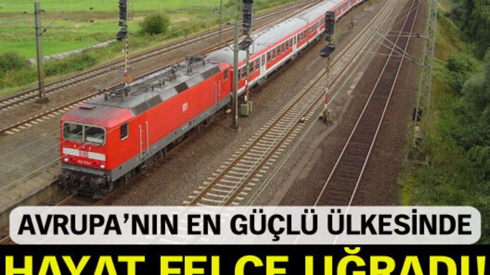 Almanya'yı felce uğratacak grev!