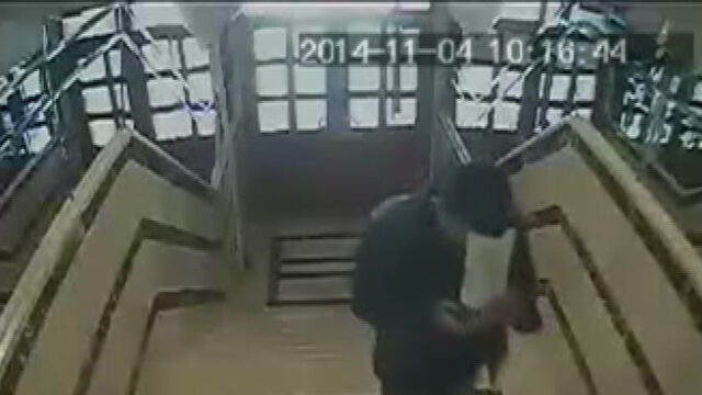 HDP'li yöneticiye yapılan saldırının güvenlik kamerası görüntüleri