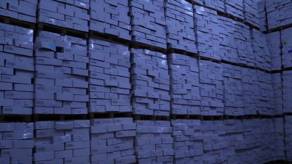 Mersin Gümrüğü'nde kaçak kırmızı et operasyonu