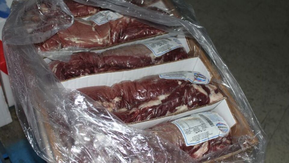 Kaçak ete ihale usulü satış!