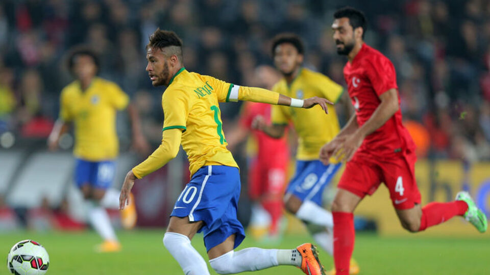 Türkiye: 0 - Brezilya: 4 maçın golleri