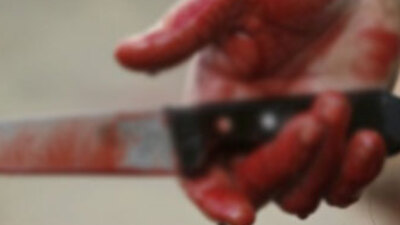 Okul bahçesinde dehşet anları