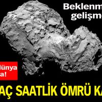 Birkaç saatlik ömrü kaldı!