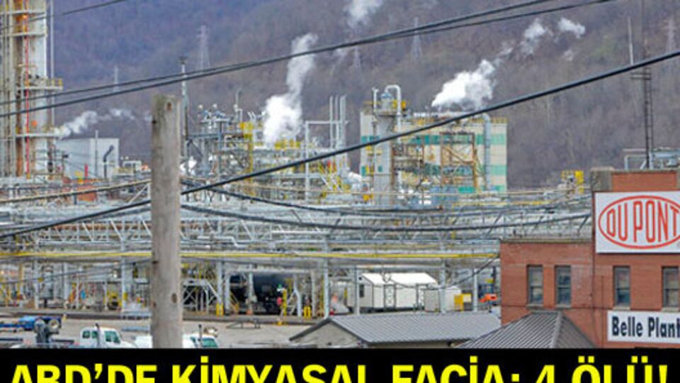ABD'de kimyasal facia: 4 ölü