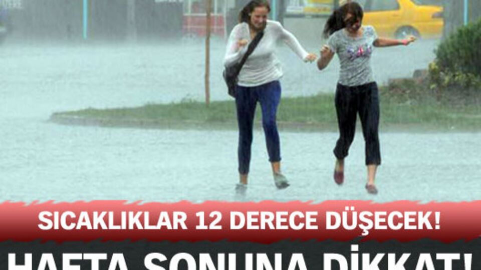 Hafta sonu hava soğuyor