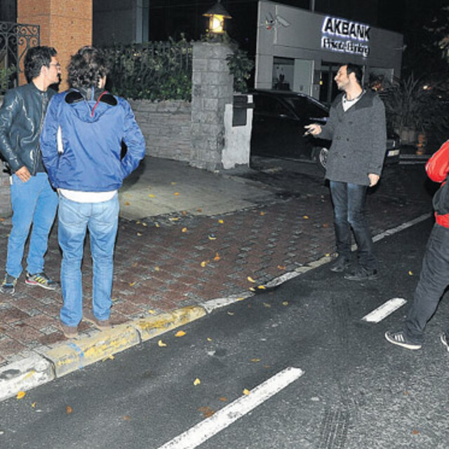 Etiler'de bir garip panik