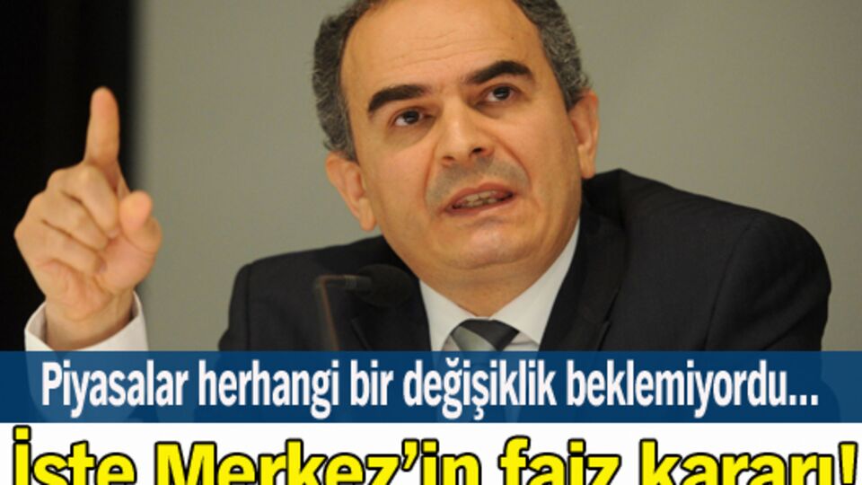 İşte Merkez'in faiz kararı!