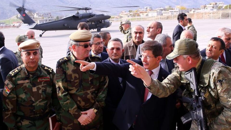 Türk askeri peşmergeyi böyle eğitiyor