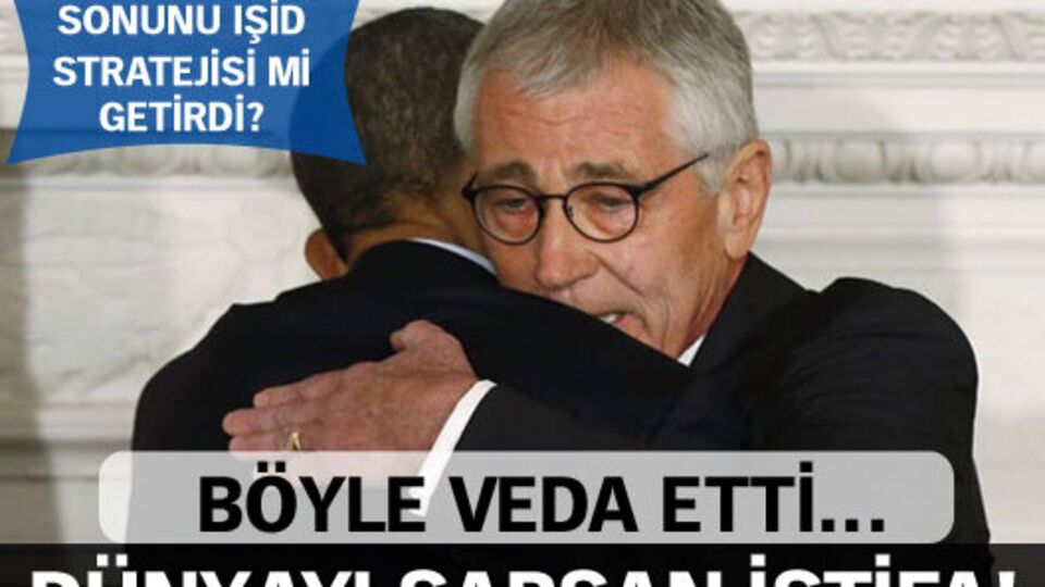 Dünyayı sarsan istifa!