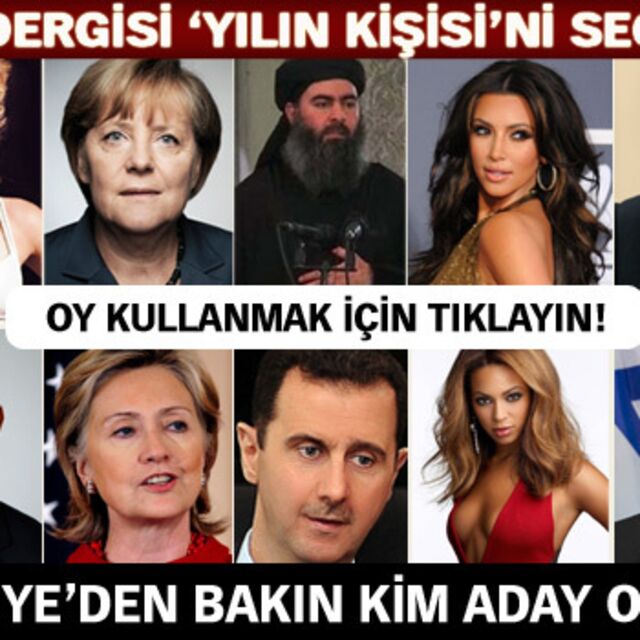 Türkiye'den bakın kim aday oldu!