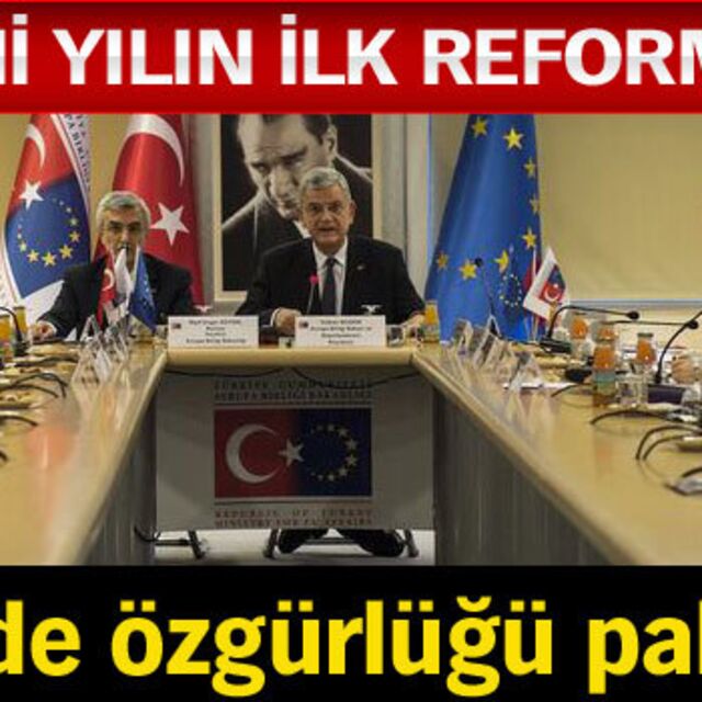 Yeni yılın ilk reformu: İfade özgürlüğü paketi
