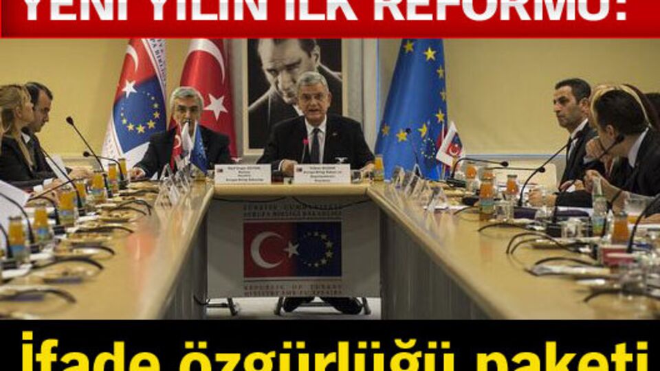 Yeni yılın ilk reformu: İfade özgürlüğü paketi